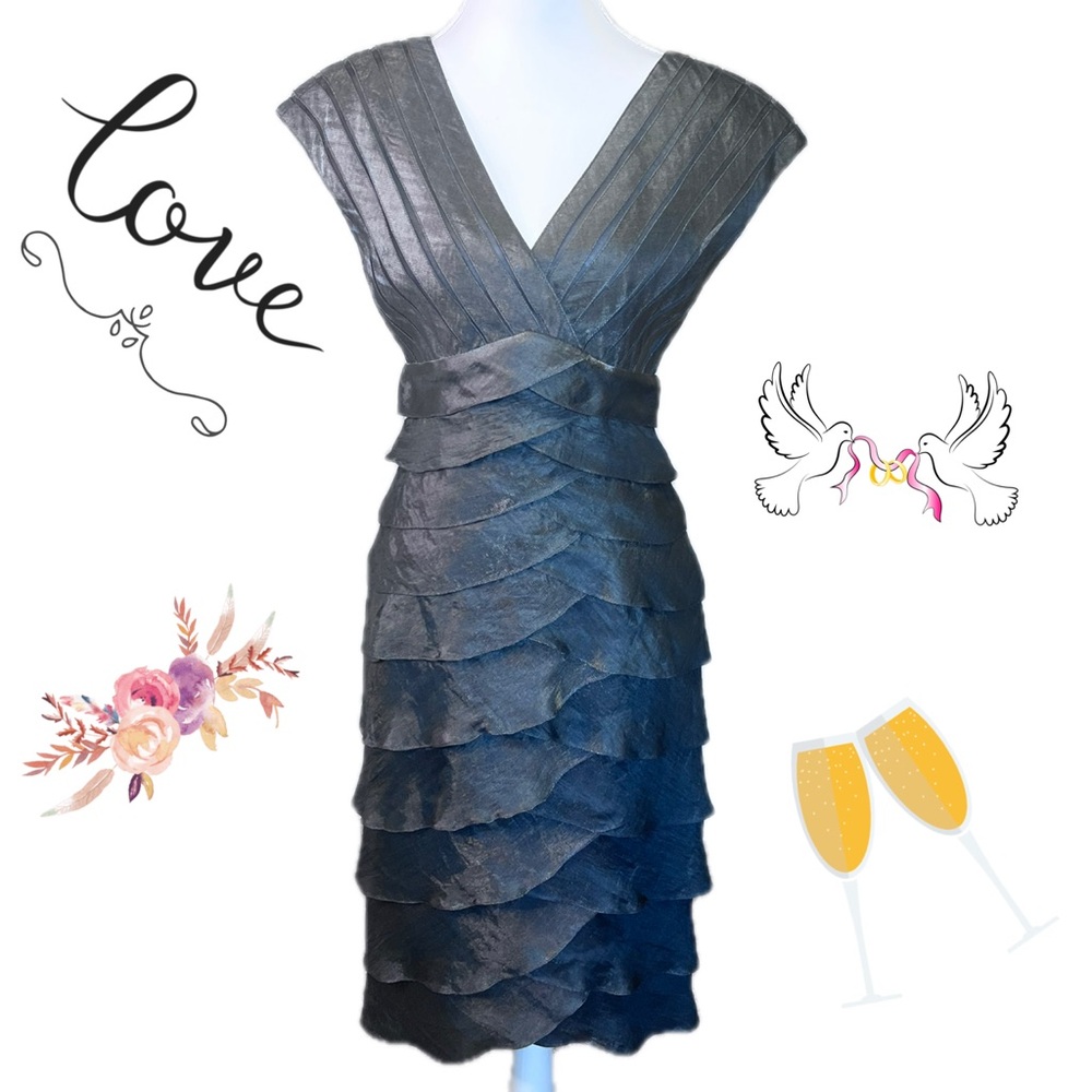 Cache Size 4 Dress Pewter NWT Never worn Approaching Official Vintage Status